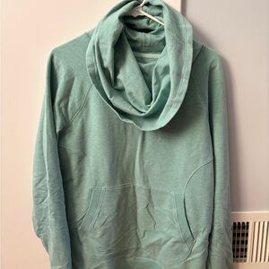 L.L. Bean Women's Cowl Neck Sweater - Light Green